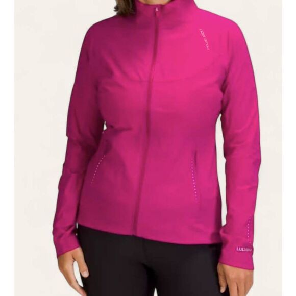 UNDER ARMOUR Full Zip Athletic Jacket in Pink - Picture 1 of 3